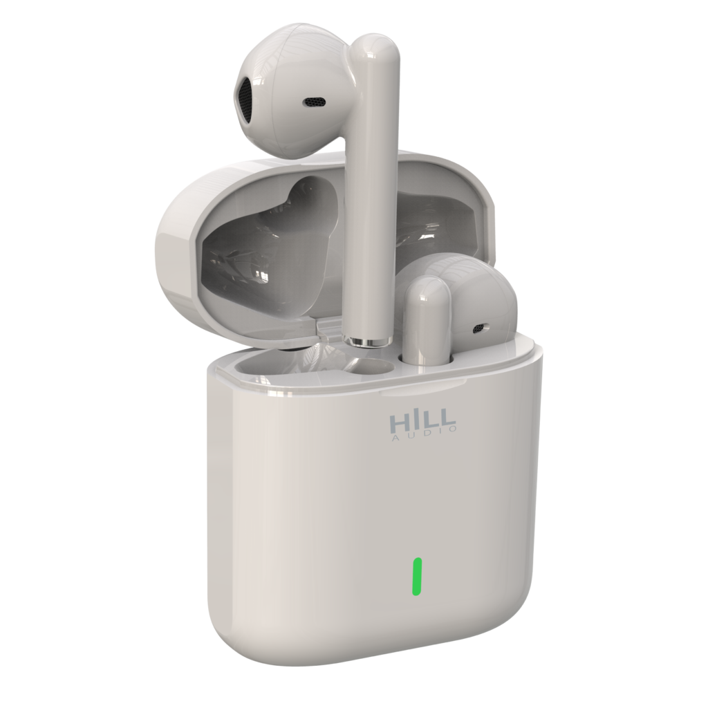 Hill H12 True Wireless Earbud White