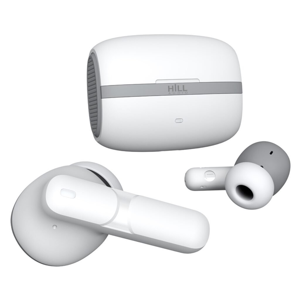 Hill H18 True Wireless Earbuds — White
